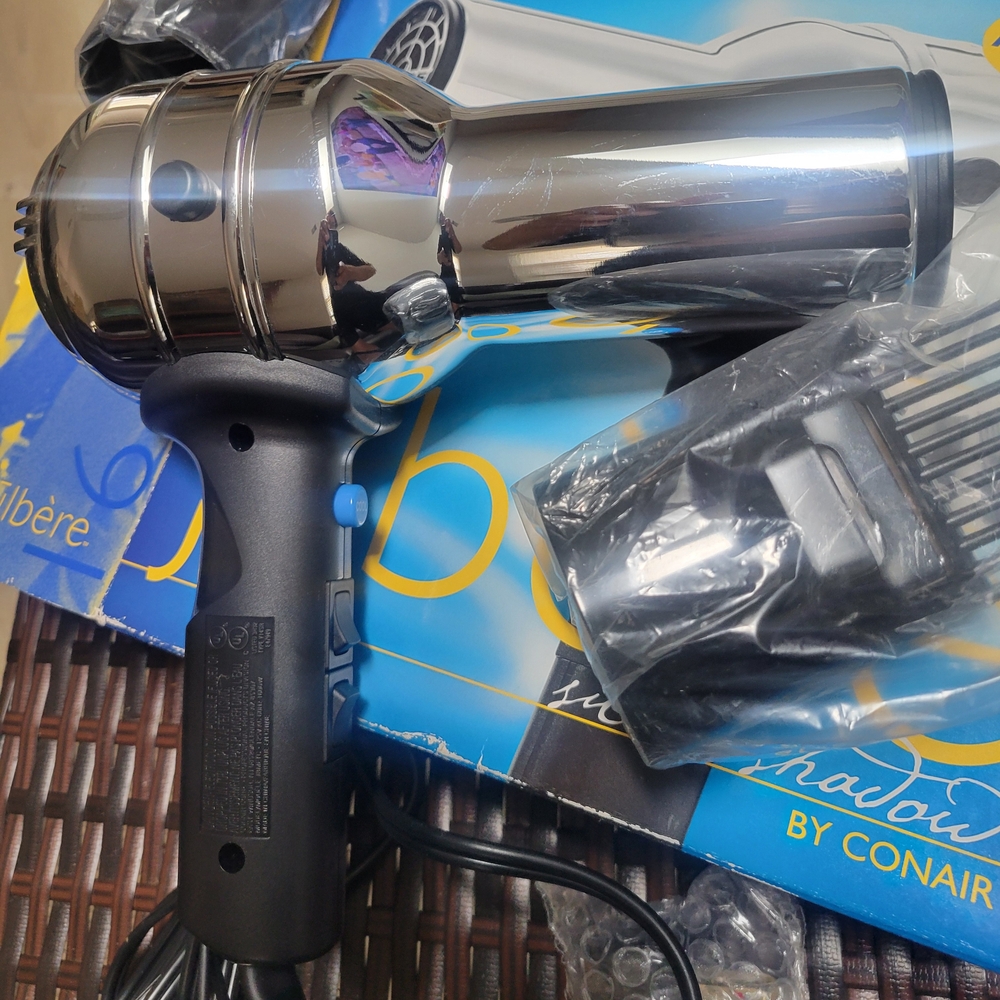 Silver Hair Dryer